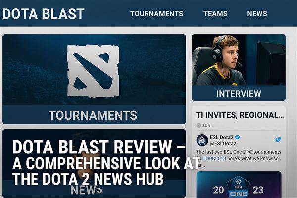 Dota blast review - a comprehensive look at the dota 2 news hub