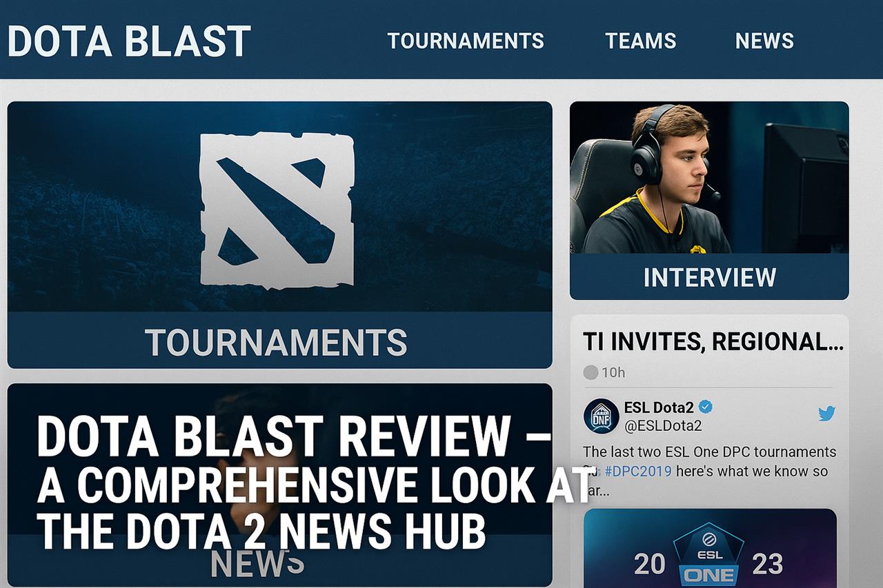 Dota blast review - a comprehensive look at the dota 2 news hub